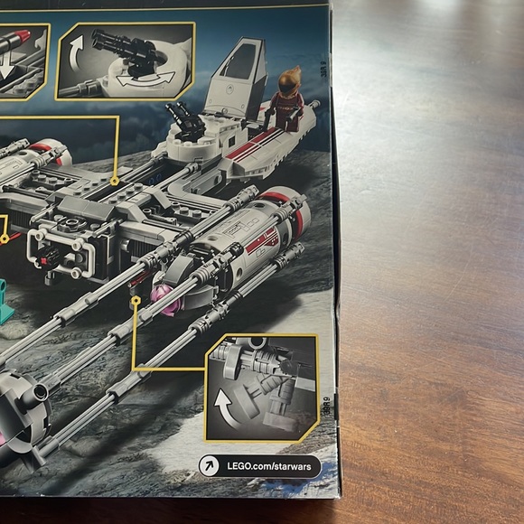 NEW Lego, Star Wars Resistance Y-Wing Starfighter  ages 8+ with 5 mini figures - Picture 6 of 6